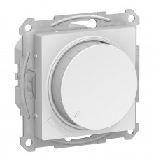 ATLASDESIGN СВЕТОРЕГУЛЯТОР (диммер) повор-нажим, LED, RC, 630Вт, мех., БЕЛЫЙ